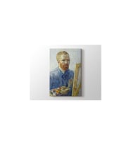 Vincent Van Gogh - Self Portrait As A Painter 1887-1888 40 X 30 cm