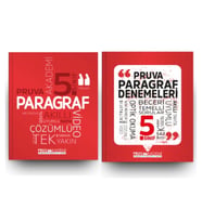 PRUVA AKADEMİ YAYINLARI 5.SINIF PARAGRAF SORU BANKASI+PARAGRAF DENEME