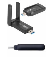 Wifi Alıcı Dual Band Usb 3.0 Adaptör Kablosuz Windows 7/8/10/11