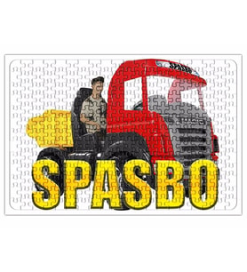 Spasbo Jeff Vrum Vrum Puzzle 240 Parça Yapboz