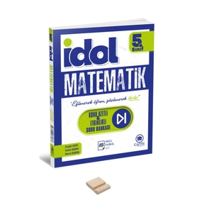 5. Sınıf İdol Matematik Konu Özetli Etkinlikli Soru Bankası ve Telefon Tutucu