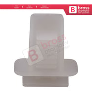 Fiat için 10 Adet Plastik Klips Beyaz 60811628