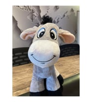 Minik Eşek Peluş 28cm (Çok Renkli)