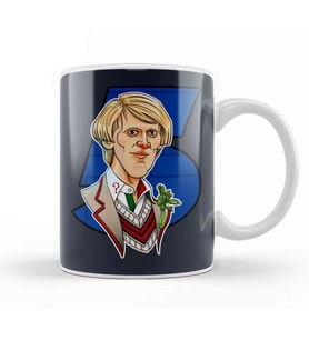 5th Doctor The Fifth Doctor Kupa Bardak Porselen