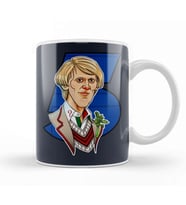 5th Doctor The Fifth Doctor Kupa Bardak Porselen