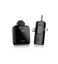 Polosmart PBS159 Kablosuz Yaka Mikrofonu Siyah