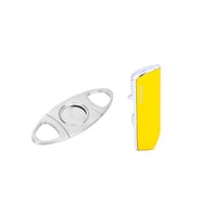 Parmida Sarı Üç Torch Pürmüz Çakmak Ve Metal Kesici Set