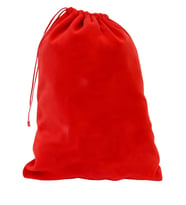 Noel Baba Hediye Çuvalı Orta Boy (60X90 cm) (Kırmızı)