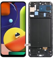 Samsung Galaxy A30 (Sm-A305F) Lcd Ekran Dokunmatik Çıtalı