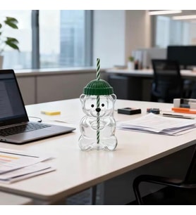 Sevimli Ayıcık Pipetli Bardak Bear Cup