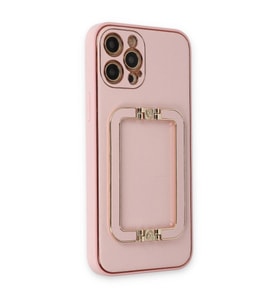 İphone 12 Pro Kılıf Co Elit Kapak - Pembe