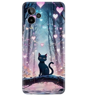 24 Pro Kılıf HD Resim Baskılı Love Cats Tree StKd -050