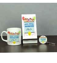 Okul Öncesi Öğretmeni Üçlü Set (Kupa + Telefon Standı + Anahtarlık) 002