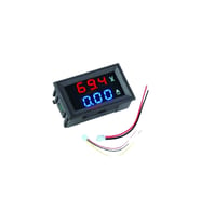 DİJİTAL VOLT-AMPERMETRE DC 0-100V 0-10A