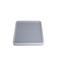 Epoksi Silikon Kalıp Kare Tabak Altlığı Kalıbı 9.8  CM