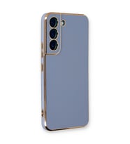 Microsonic Samsung Galaxy S22 Plus Kılıf Olive Plated Lavanta Grisi
