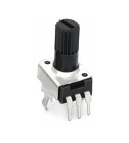 10kohm Dikey Potansiyometre RV09 Ayarlanabilir Direnç Pot Tırtıklı 13mm Ses Parlaklık Voltaj Ayarı
