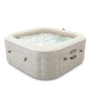 İNTEX 28446NP 4 KİŞİLİK CHEVRON DELUXE KARE SPA SETİ