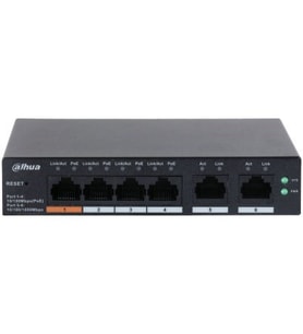 DAHUA 4port CS4006-4ET-60 10/100 60w Cloud PoE Switch
