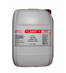 Lansy Halı Yıkama Şampuanı Konsantre 20 KG 1/100 (Beyaz)