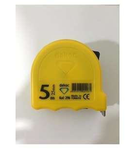 H.DEKOR ŞERİT METRE 5 M X 25 MM