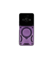 Po C61 Kılıf Joy Lens Standlı Kapak - Mor