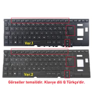 Asus GX501GI-EI008T Klavye Büyük Enter Işıklı V2
