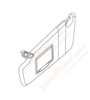 Güneşlik Cıvıc 01-05 Vtec2 Takım R-L (Oem No: 83280-S5L-T61Zb)
