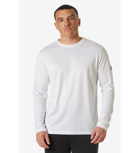 Helly Hansen Hh Tech Crew Ls 2.0 Uv Üst (Beyaz)
