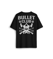 Oversize T-shirt Bullet Club Gym Fight Wwe Güreş Spor Baskılı Siyah Unisex Tişör