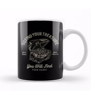 Go Find Your Treasure Kupa Bardak Porselen