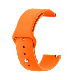 Microsonic Samsung Galaxy Watch 5 44mm Silicone Sport Band Turuncu