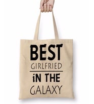 MELHOR AMIGA DA GALAXIA Bez Çanta Uzun Saplı
