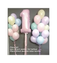1 Yaş Renkli Balon Seti