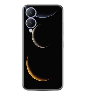 Vivo Y17S Kılıf Resimli Desenli Silikon Platinium Series Gezegenler 1901