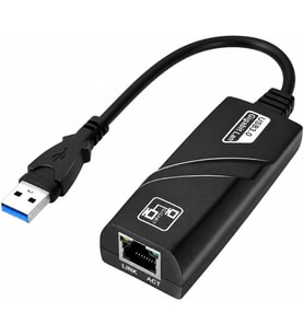PrimeX PX-2035 USB 3.0 Gigabit Ethernet Adaptör, 1000Mbps USB to RJ45 LAN Dönüştürücü, USB Network Çevirici, PC Notebook İçin Kablolu İnternet Adaptörü, 10/100/1000Mbps Gigabit USB İnternet Çevirici