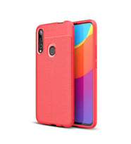 Lexroo Huawei Y9 Prime 2019 Kılıf Niss Silikon Kılıf - Kırmızı