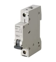Siemens 5sl6125-6ya 1 Fazlı 25 Amper B Tipi Çabuk Karakterli 6ka Otomatik Sigorta