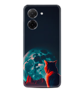 Xiaomi Redmi A5 4G Kılıf Boutique Baskılı Resimli Dalgın Kedi Pcode -074