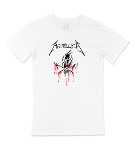 Metallica Kırmızı Logolu Tişört