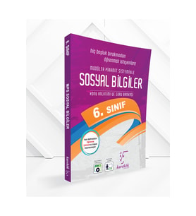 Karekök Yayınları 2026-2027 Müfredat 6. SINIF Sosyal Konu Anlatımlı Soru Bankası Eğitici Ve Güçlendiren Kitap (Çok Renkli)