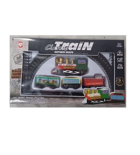 9 Parça Mini Pilli Tren Seti 2333 (Çok Renkli)