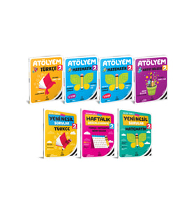 Arı Yayıncılık Arı Yayınları 2. Sınıf Atölyem Set (7 Kitap) (Çok Renkli)