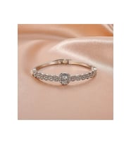Yeni Trend , Crystal Baget Zirkon Suyolu , Sevgi Bileklik, Ahşap Kutu İçerisinde