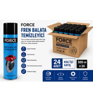 FORCE Fren Balata Temizleyici Sprey 500 ml x 24 Adet (Koli)