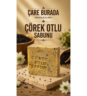 El Yapımı & Doğal Çörek Otu Sabun