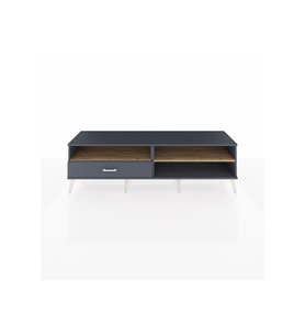 Hyperion TV Ünitesi 2 Raflı Tek Çekmeceli  176x44x51 Antrasit-Çam/Antrasit