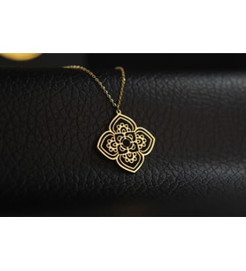 Çakra Lotus Çiçeği Kolye