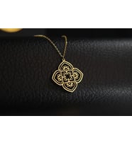 Çakra Lotus Çiçeği Kolye
