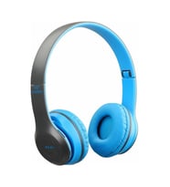 P47 Bluetooth Kulak Üstü Kulaklık Mavi